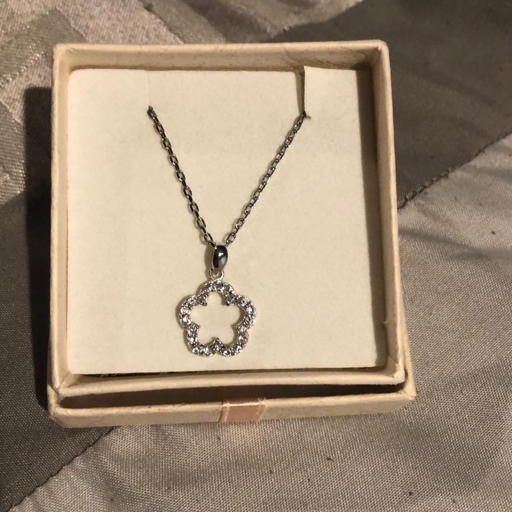 Silver necklace